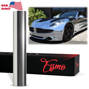 PET Chrome Silver Vinyl Wrap