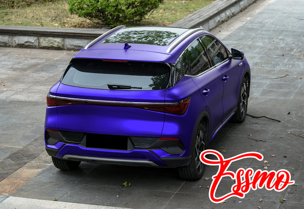 PET Romance Chrome Purple Vinyl Wrap