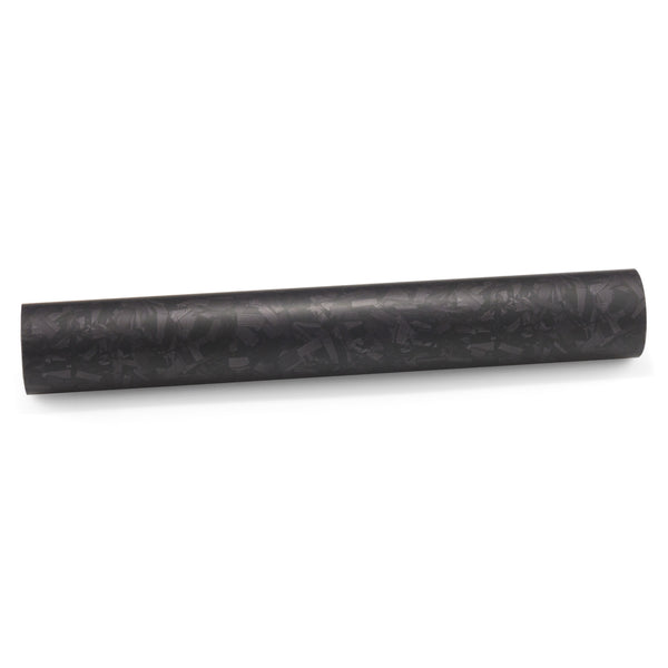 PET Marble Forged Matte Carbon Fiber Textured Black Vinyl Wrap