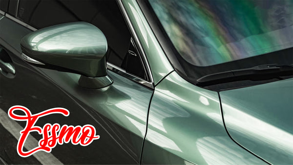 PET Liquid Metallic Jasper Green Vinyl Wrap