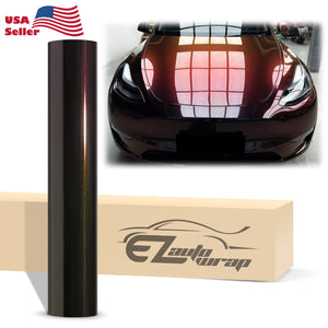 Galaxy Dust Gloss Black Cherry Color Shift Vinyl Wrap