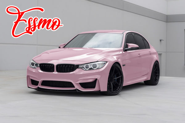 PET Super Gloss Chalk Pink Vinyl Wrap