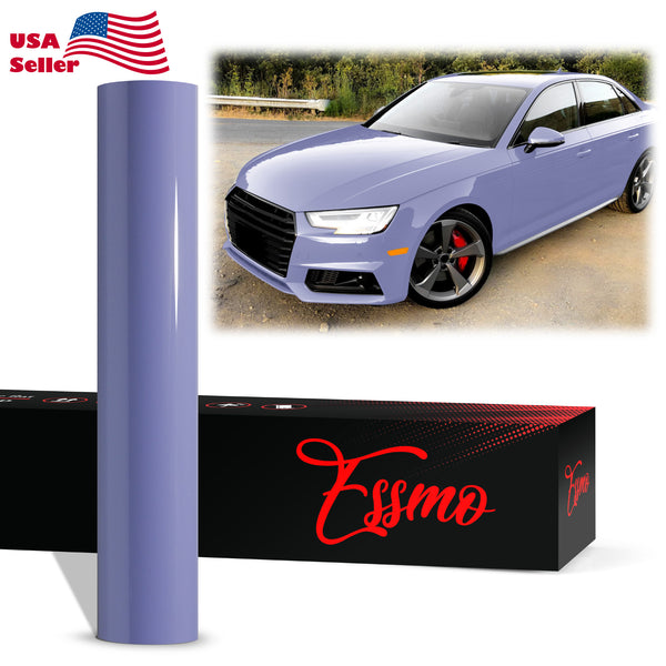 PET Super Gloss Chalk Purple Vinyl Wrap