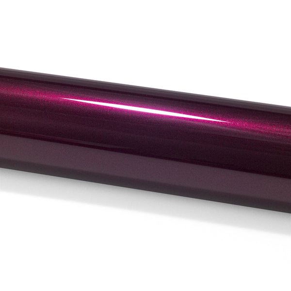 PET Super Gloss Metallic Rubellite Purple Vinyl Wrap