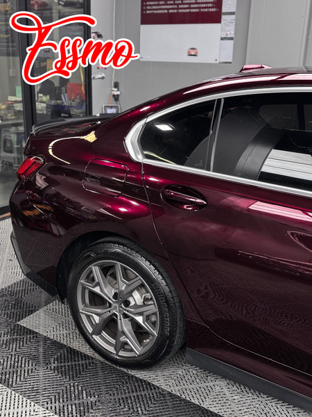 PET Super Gloss Metallic Wild Plum Purple Vinyl Wrap