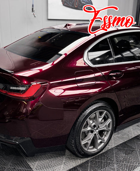 PET Super Gloss Metallic Wild Plum Purple Vinyl Wrap