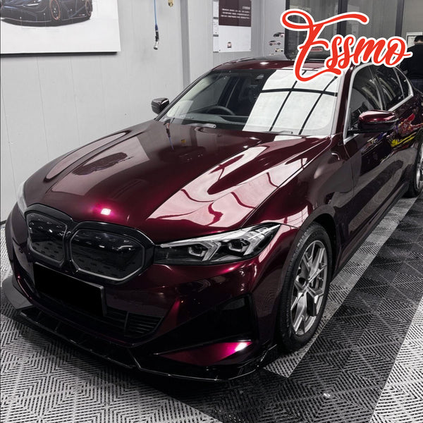 PET Super Gloss Metallic Wild Plum Purple Vinyl Wrap