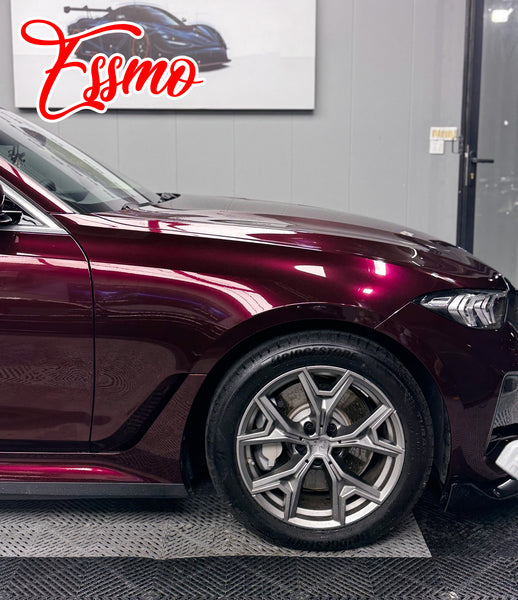 PET Super Gloss Metallic Wild Plum Purple Vinyl Wrap