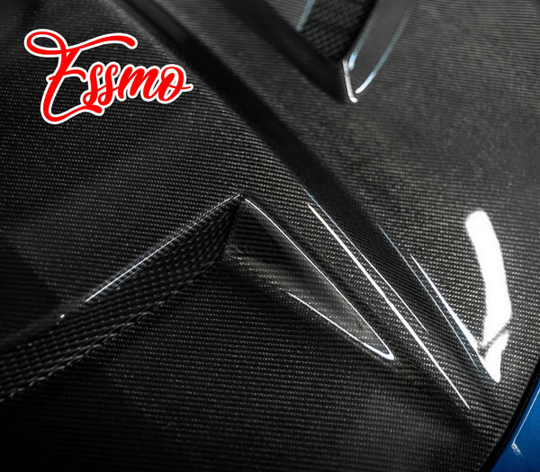 Nano TPF Carbon Fiber Gloss 9D Black Vinyl Wrap