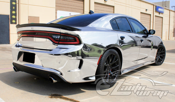 Supercast Silver Easy Stretch Chrome Vinyl Wrap