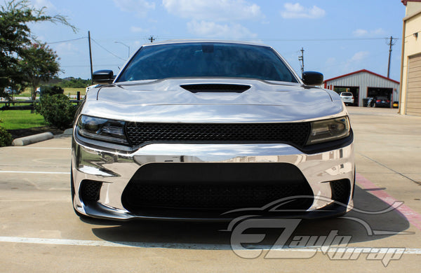 Supercast Silver Easy Stretch Chrome Vinyl Wrap
