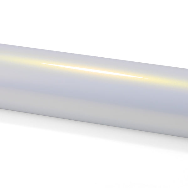 PET Pearl White Gloss White Gold Vinyl Wrap