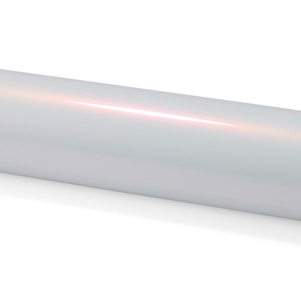 PET Pearl White Gloss White Red Vinyl Wrap