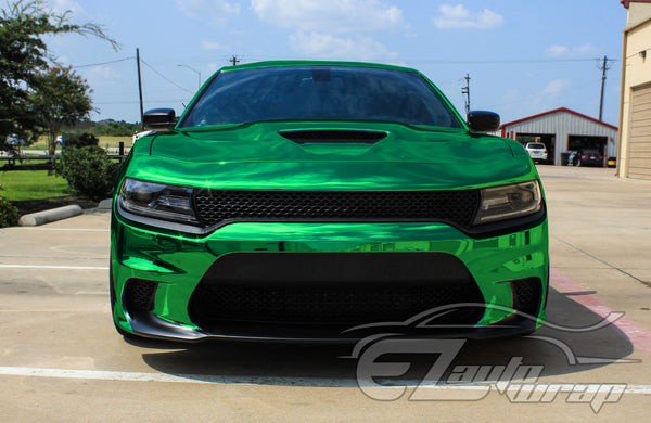 Supercast Green Easy Stretch Chrome Vinyl Wrap