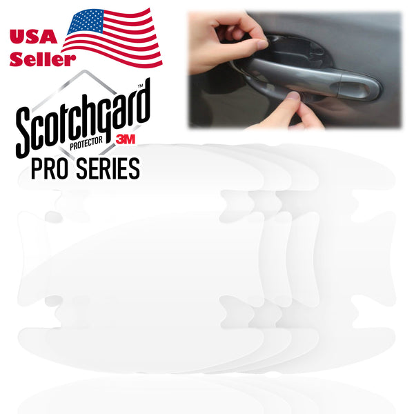 3M Pro Scotchguard Clear Door Handle Guard Protection Film 4pcs
