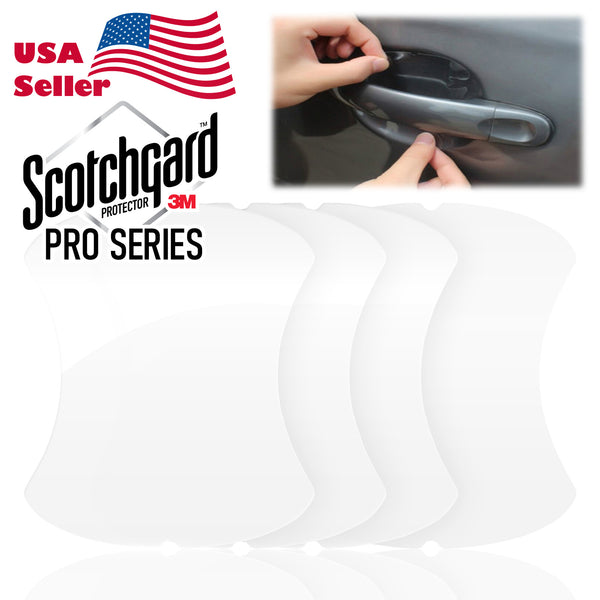3M Pro Scotchguard Clear Door Handle Guard Protection Film 4pcs