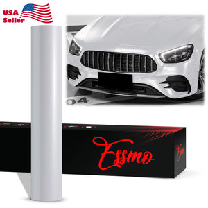 PET Pearl White Gloss White Vinyl Wrap