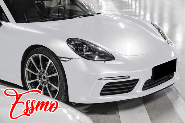 PET Pearl White Gloss White Vinyl Wrap