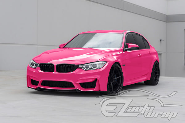 High Gloss Rose Red Vinyl Wrap