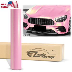 Galaxy Dust Gloss Light Pink Gold Color Shift Vinyl Wrap