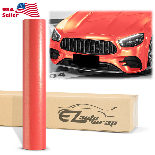Galaxy Dust Gloss Red Gold Color Shift Vinyl Wrap