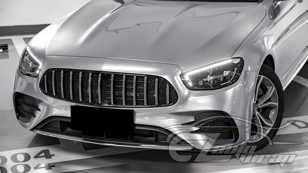 High Gloss Silver Vinyl Wrap