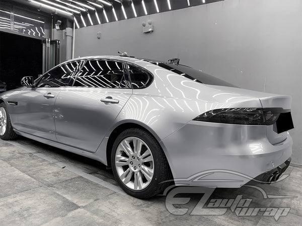 High Gloss Silver Vinyl Wrap