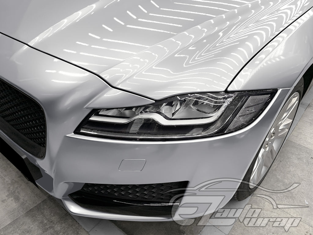 Matte Metallic Satin Pearl Silver Vinyl Wrap – EzAuto Wrap