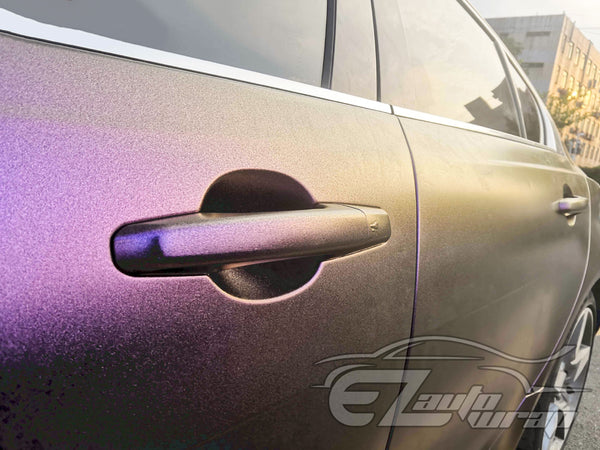 Galaxy Dust Gloss Purple Bronze Color Shift Vinyl Wrap