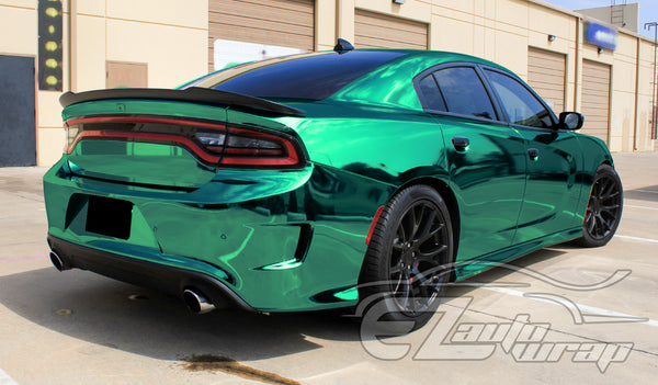 Supercast Teal Easy Stretch Chrome Vinyl Wrap