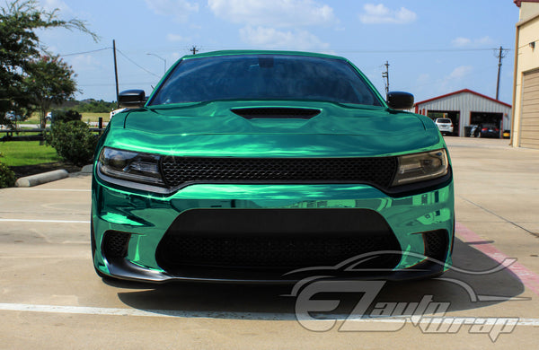 Supercast Teal Easy Stretch Chrome Vinyl Wrap