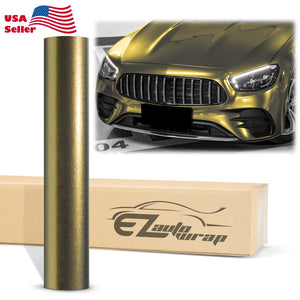 Super Gloss Metallic Bond Gold Vinyl Wrap