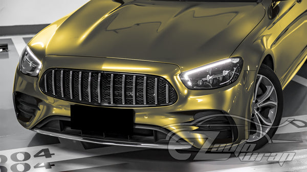 Super Gloss Metallic Bond Gold Vinyl Wrap