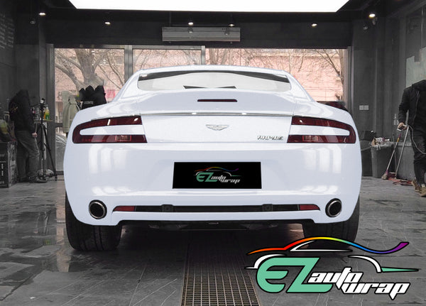 Gloss Diamond Glitter Pearl White Vinyl Wrap