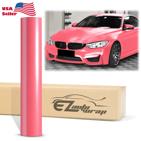 Matte Metallic Satin Pearl Pink Vinyl Wrap