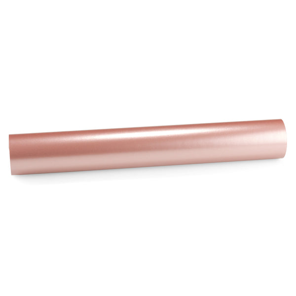 Matte Metallic Satin Pearl Rose Gold Vinyl Wrap