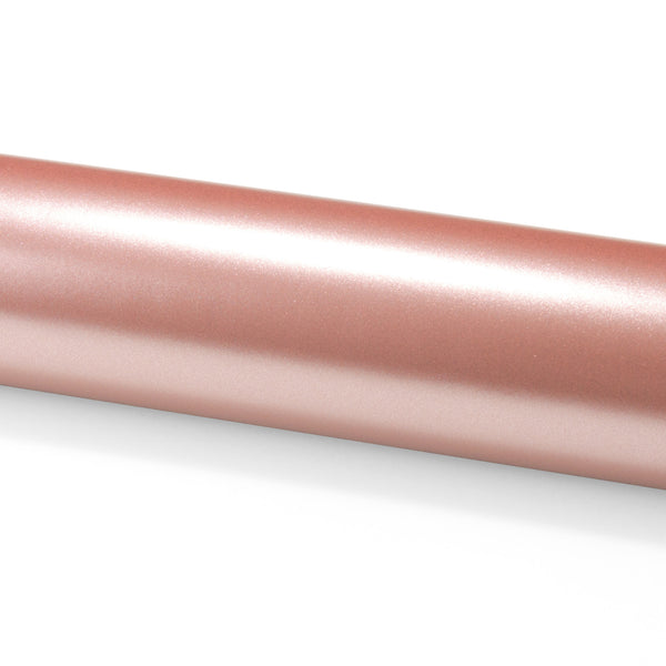 Matte Metallic Satin Pearl Rose Gold Vinyl Wrap