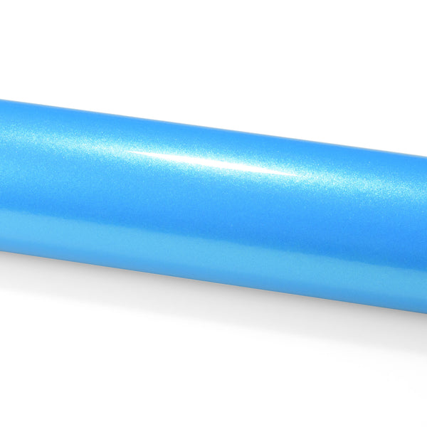 Super Gloss Metallic Ocean Blue Vinyl Wrap