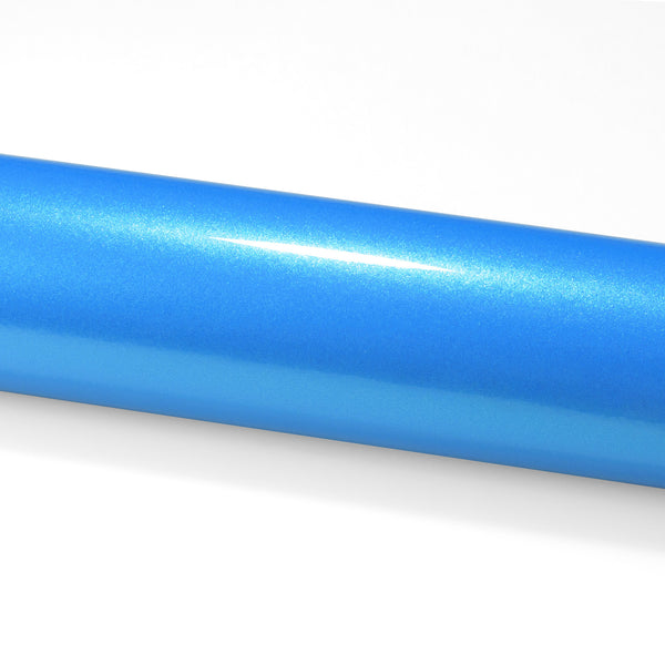 Gloss Diamond Glitter Ocean Blue Vinyl Wrap
