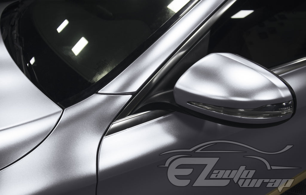 Matte Metallic Satin Pearl Charcoal Gray Vinyl Wrap – EzAuto Wrap