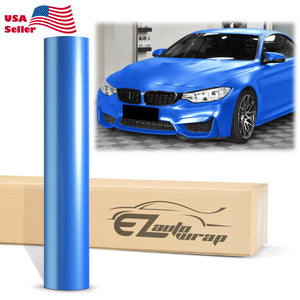 Matte Metallic Satin Pearl Sky Blue Vinyl Wrap