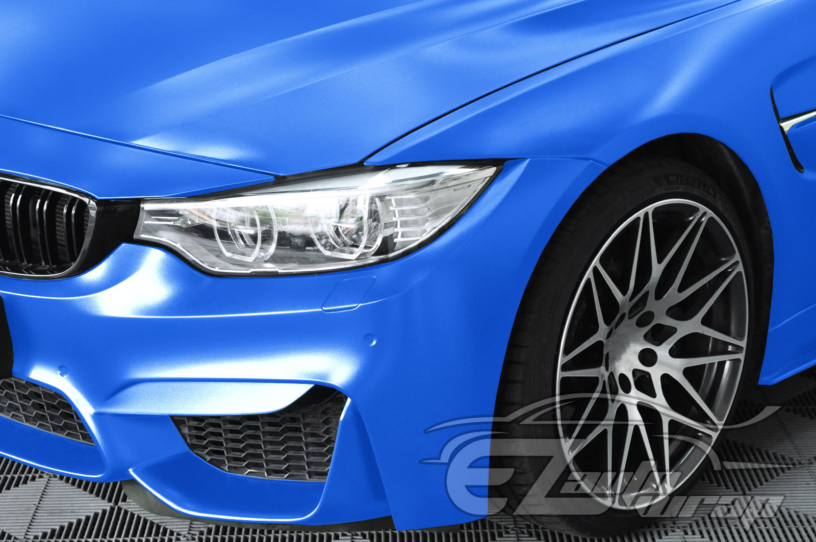 Matte Metallic Satin Pearl Sky Blue Vinyl Wrap – EzAuto Wrap