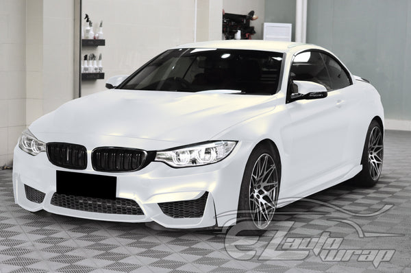 Matte Metallic Satin Pearl Platinum Silver Vinyl Wrap