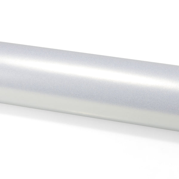 Matte Metallic Satin Pearl Platinum Silver Vinyl Wrap