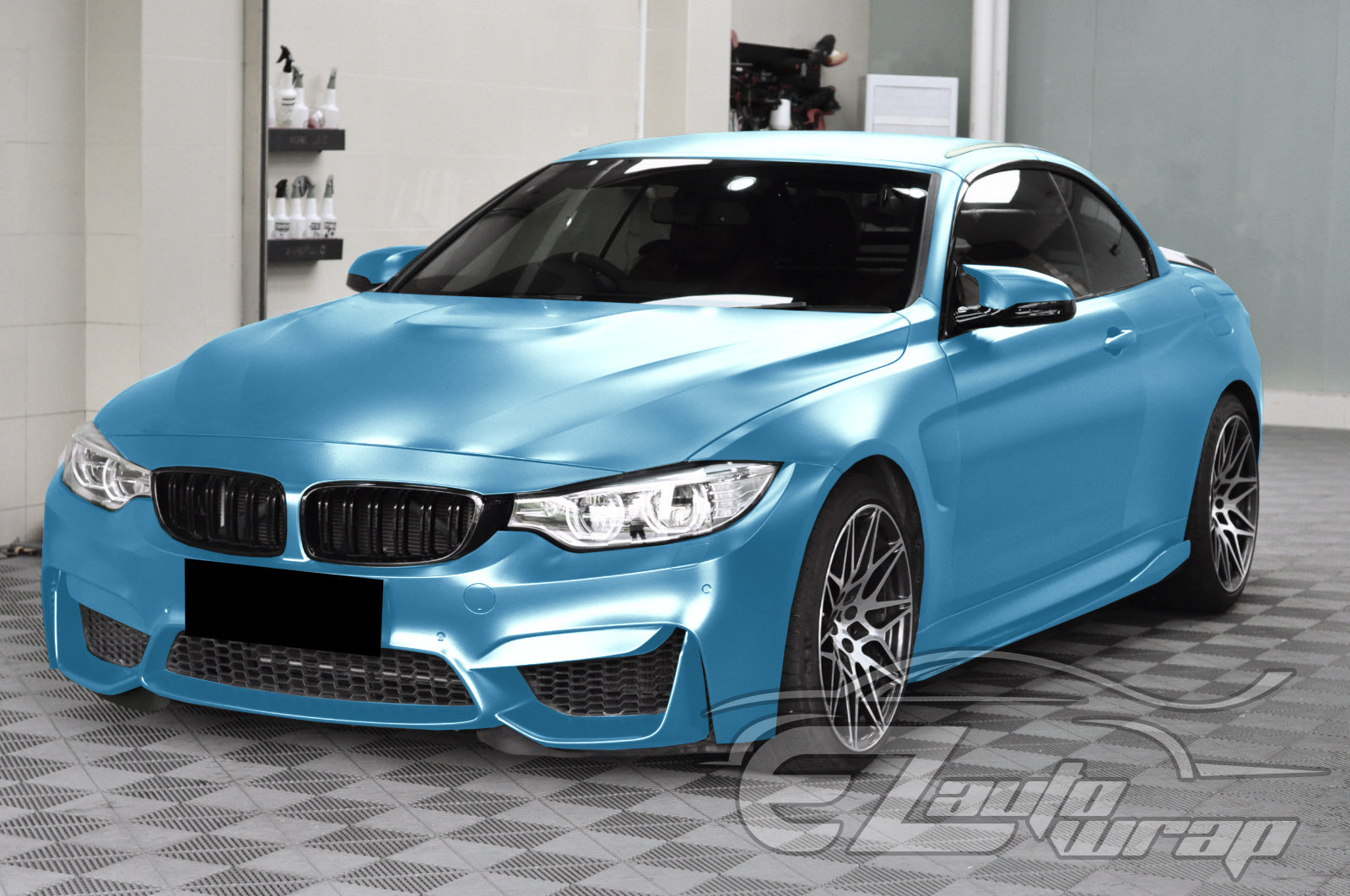 Matte Metallic Satin Pearl Lake Blue Vinyl Wrap – EzAuto Wrap