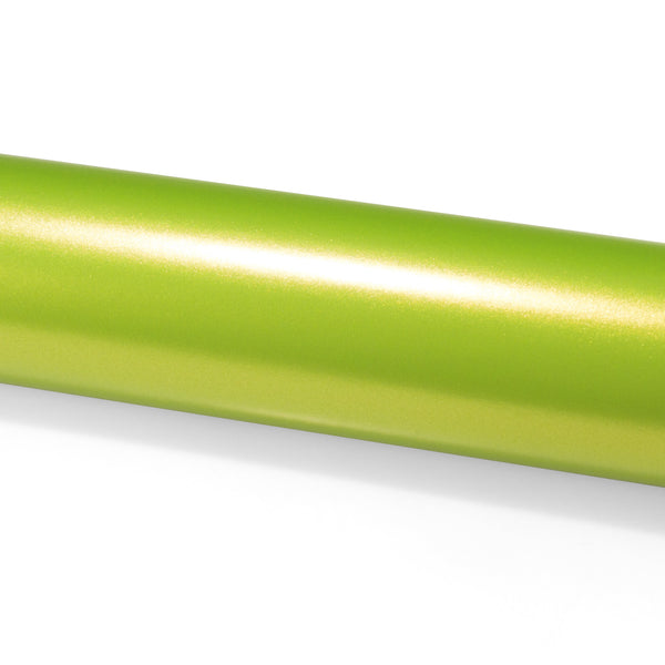 Matte Metallic Satin Pearl Lime Green Vinyl Wrap