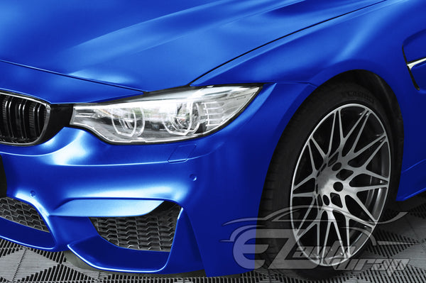 Matte Metallic Satin Pearl Royal Blue Vinyl Wrap