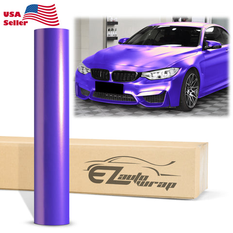 Matte Metallic Satin Pearl Purple Vinyl Wrap