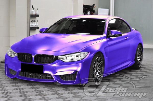 Matte Metallic Satin Pearl Purple Vinyl Wrap