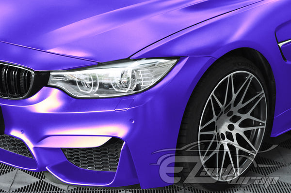 Matte Metallic Satin Pearl Purple Vinyl Wrap